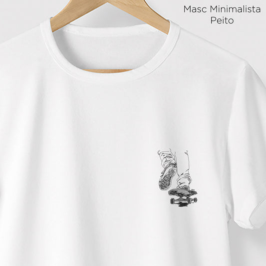 Camiseta Algoodão Branco - cód 10037