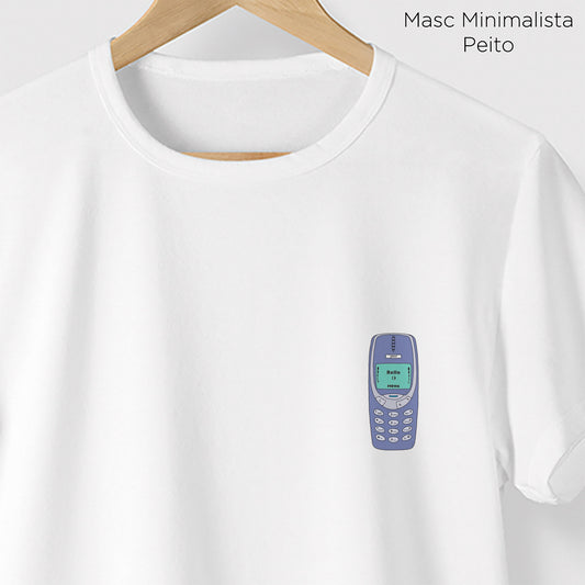 Camiseta Algoodão Branco - cód 10038