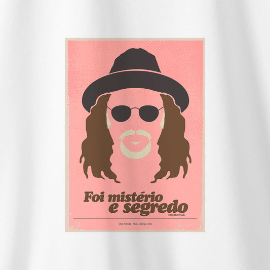 Camiseta Amazônia MPB ALCEU VALENÇA - BRANCO - cód 10040