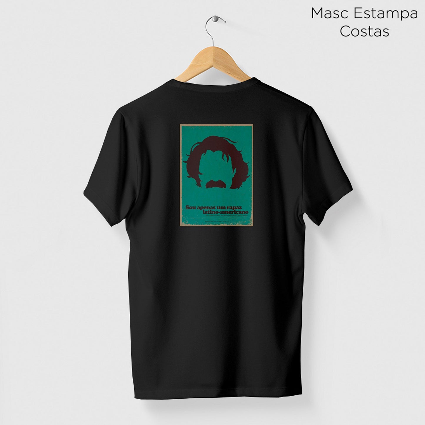 Camiseta Amazônia MPB BELCHIOR - PRETO - cód 10042