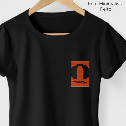 Camiseta Amazônia MPB CAETANO VELOSO - PRETO - cód 10043