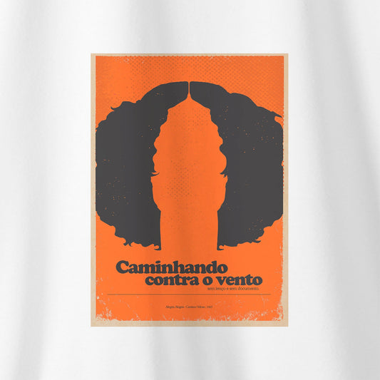 Camiseta Amazônia MPB CAETANO VELOSO - BRANCO - cód 10043
