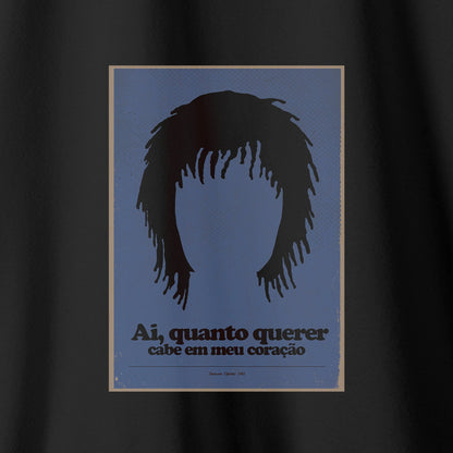 Camiseta Amazônia MPB DJAVAN - PRETO - cód 10049