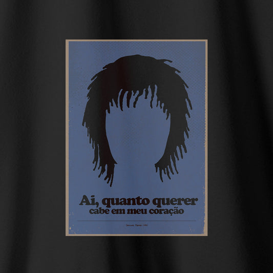 Camiseta Amazônia MPB DJAVAN - PRETO - cód 10049