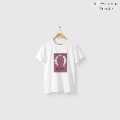 Camiseta Amazônia MPB ERASMO CARLOS - BRANCO - cód 10051