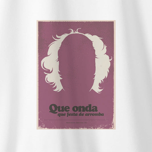 Camiseta Amazônia MPB ERASMO CARLOS - BRANCO - cód 10051