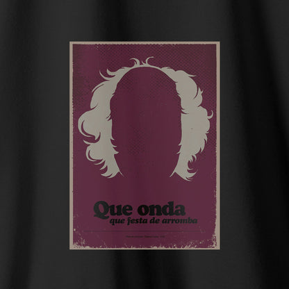 Camiseta Amazônia MPB ERASMO CARLOS - PRETO - cód 10051