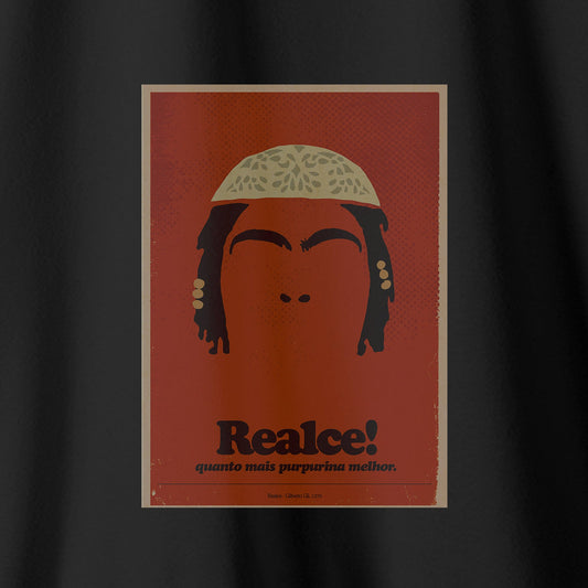 Camiseta Amazônia MPB GILBERTO GIL - PRETO - cód 10053