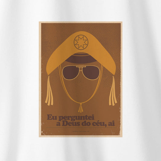 Camiseta Amazônia MPB LUIZ GONZAGA - BRANCO - cód 10056