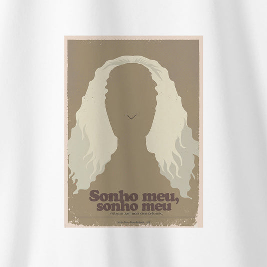Camiseta Amazônia MPB MARIA BETHANIA - BRANCO - cód 10057