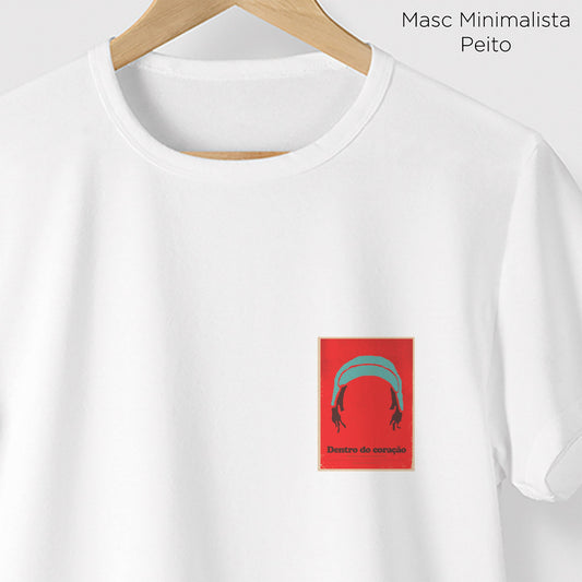 Camiseta Amazônia MPB MILTON NASCIMENTO - BRANCO - cód 10059