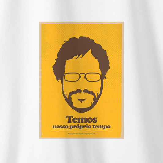 Camiseta Amazônia MPB RENATO RUSSO - BRANCO - cód 10063