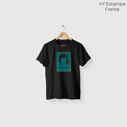 Camiseta Algoodão Preto - cód 10065