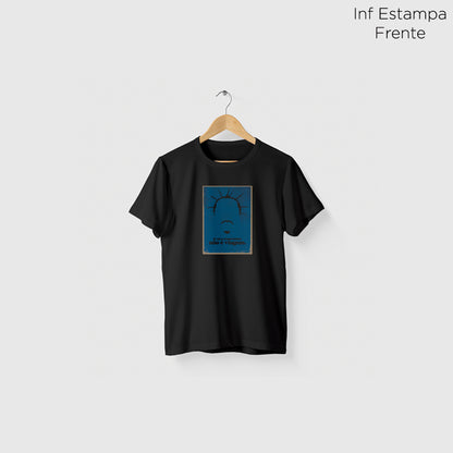 Camiseta Algoodão Preto - cód 10066