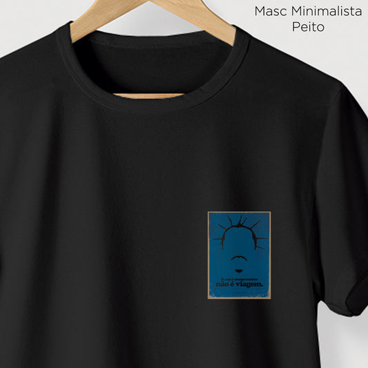 Camiseta Algoodão Preto - cód 10066