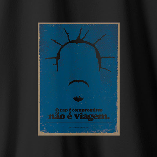 Camiseta Algoodão Preto - cód 10066