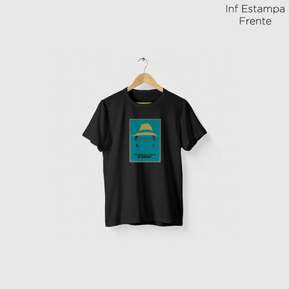 Camiseta Algoodão Preto - cód 10069