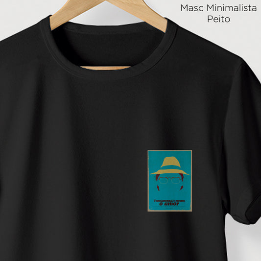 Camiseta Algoodão Preto - cód 10069