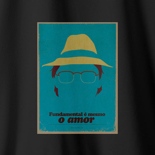 Camiseta Algoodão Preto - cód 10069