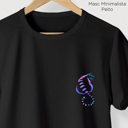 Camiseta Algoodão Preto - cód 10076