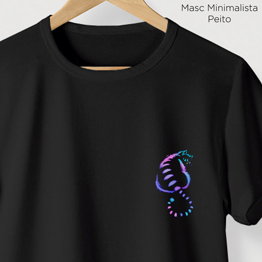Camiseta Algoodão Preto - cód 10076