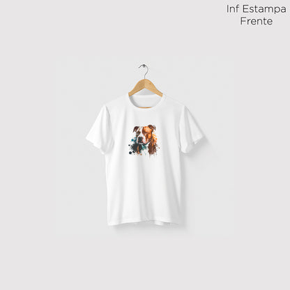 Camiseta Algoodão Branco - cód 10081