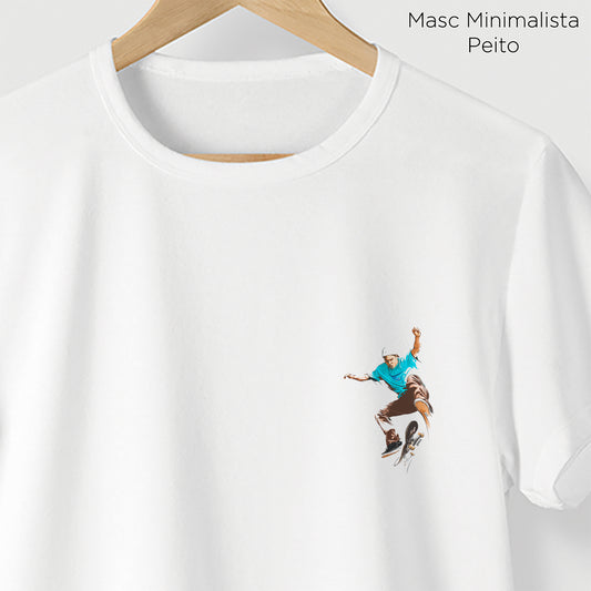 Camiseta Algoodão Branco - cód 10082