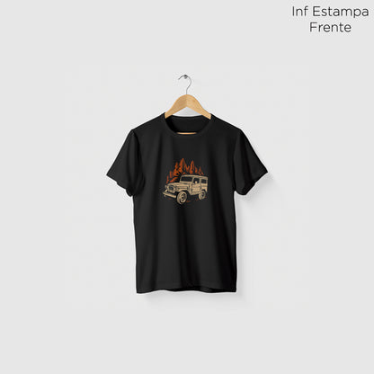 Camiseta Algoodão Preto - cód 10085