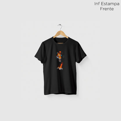 Camiseta Algoodão Preto - cód 10086