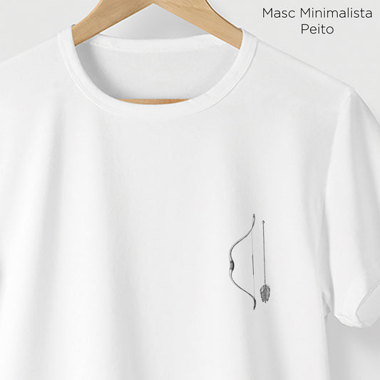 Camiseta Algoodão Branco - cód 10089
