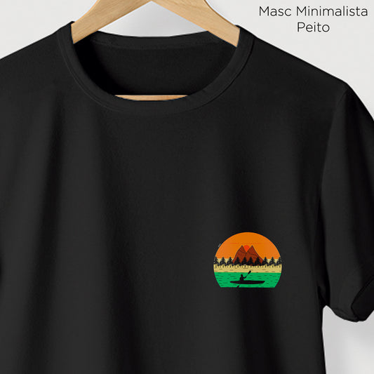 Camiseta Algoodão Preto - cód 10090