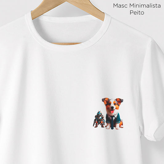 Camiseta Algoodão Branco - cód 10095