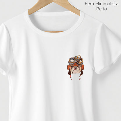Camiseta Algoodão Branco - cód 10098