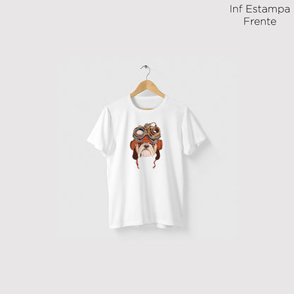 Camiseta Algoodão Branco - cód 10098