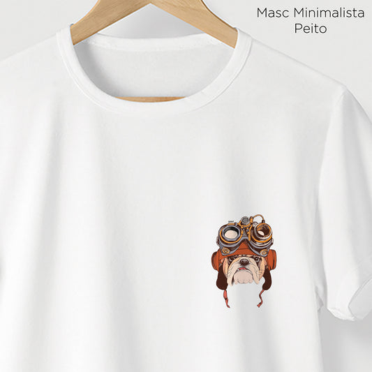 Camiseta Algoodão Branco - cód 10098
