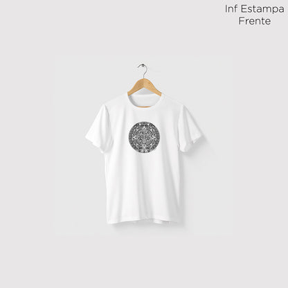 Camiseta Amazônia CALENDÁRIO - BRANCO - cód 1024