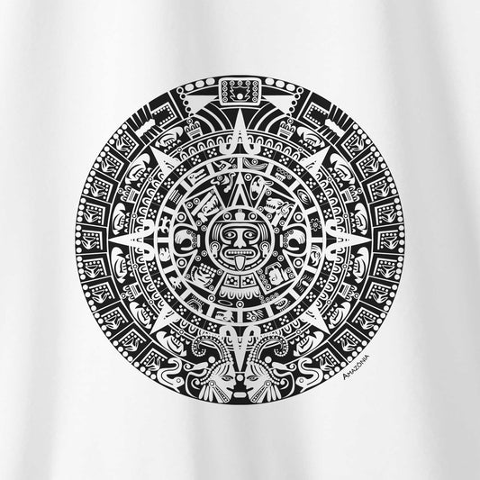 Camiseta Amazônia CALENDÁRIO - BRANCO - cód 1024