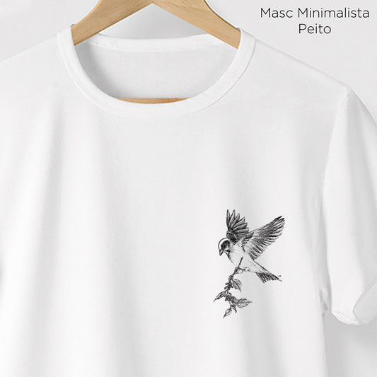 Camiseta Amazônia TRINCA-FERRO - BRANCO - cód 10500