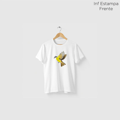 Camiseta Amazônia BEM-TE-VI - BRANCO - cód 10507