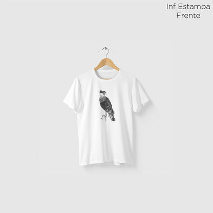 Camiseta Amazônia CARCARÁ - BRANCO - cód 10551