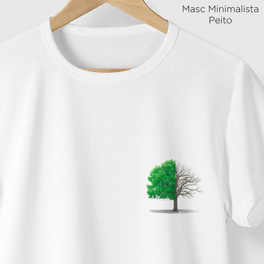 Camiseta Amazônia ON OFF - BRANCO - cód 1100