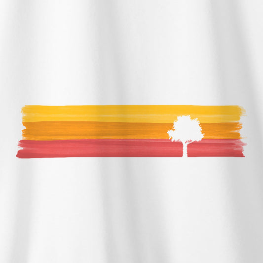 Camiseta Amazônia LISTRAS DE TINTA - BRANCO - cód 1153