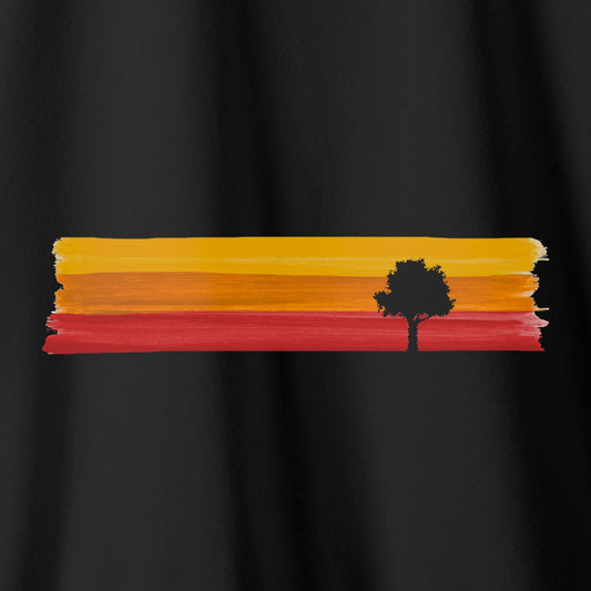 Camiseta Amazônia LISTRAS DE TINTA - PRETO - cód 1153