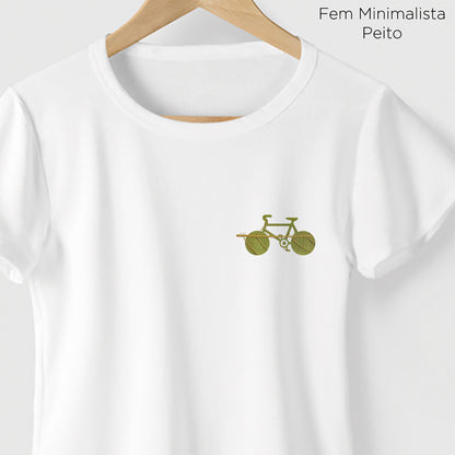 Camiseta Amazônia BIKE FOLHA – BRANCO - cód 1200