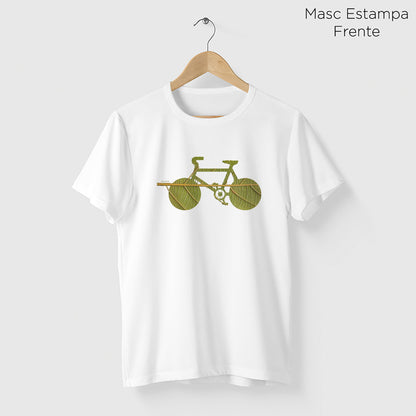 Camiseta Amazônia BIKE FOLHA – BRANCO - cód 1200