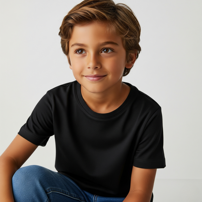 Camiseta Algoodão Ultra Soft Preto - cód LF009