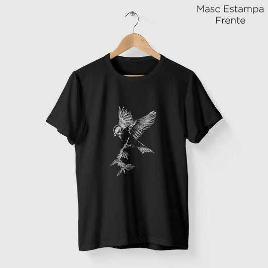 Camiseta Amazônia TRINCA-FERRO - PRETO - cód 10500