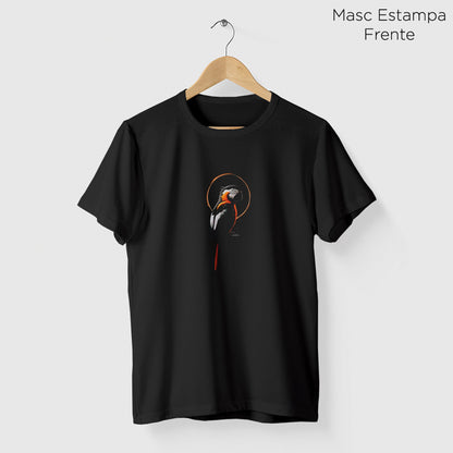 Camiseta Amazônia MACAW SUN - PRETO - cód 2091