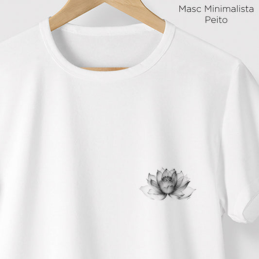 Camiseta Amazônia LÓTUS PONTILHISMO - BRANCO - cód 0758
