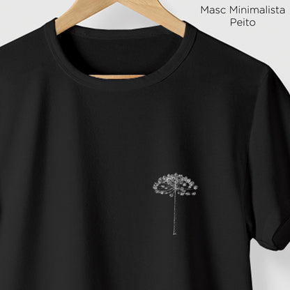 Camiseta Amazônia ARAUCÁRIA - PRETO - cód 10502